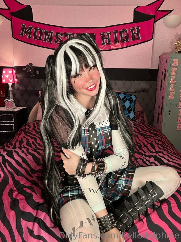 Belle Delphine Nude Hot Frankie Stein Big Dildo Fuck Cosplay Onlyfans Set Leaked